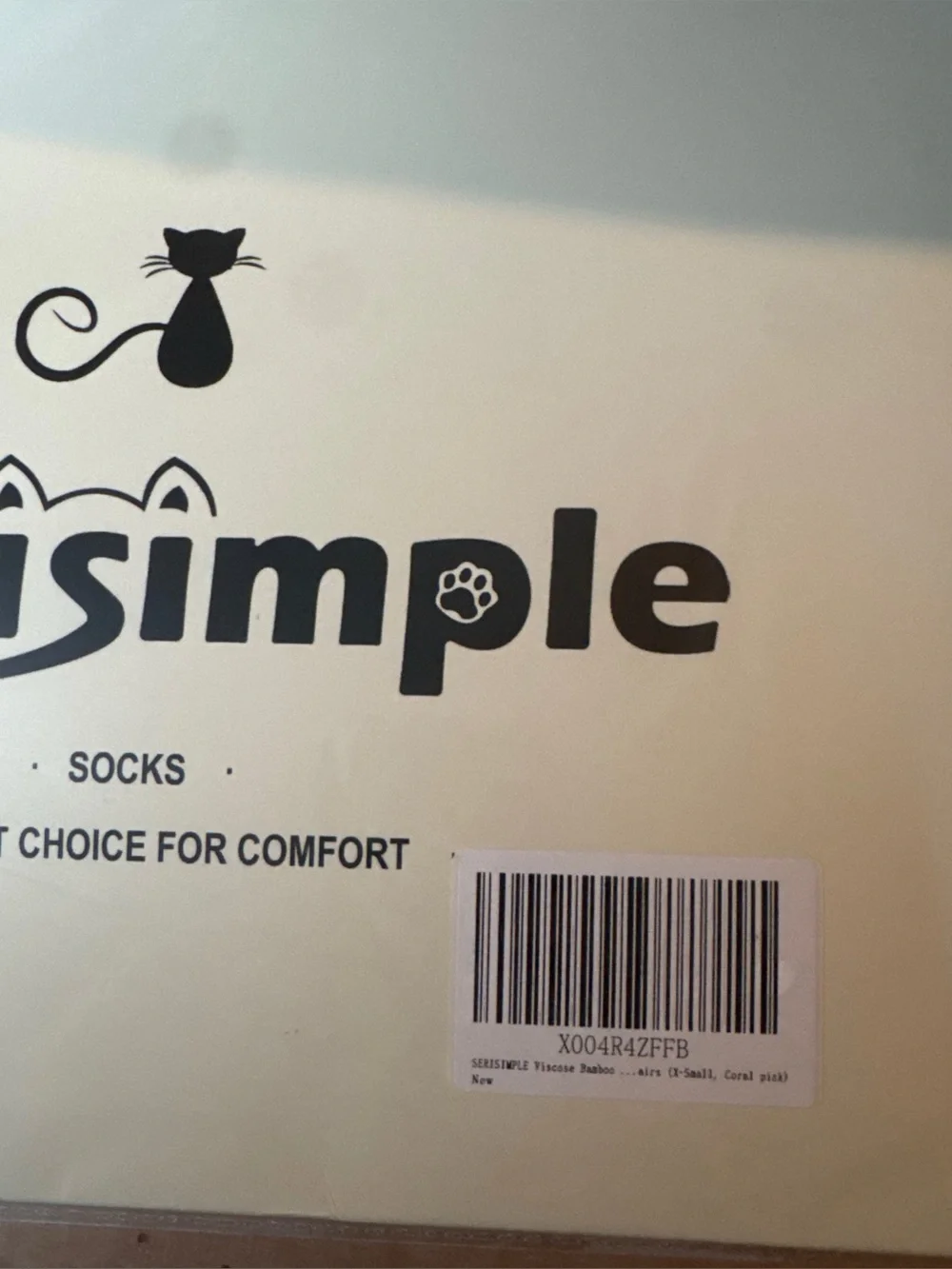 SERISIMPLE Kids Bamboo Ankle Socks 5 Pack Coral Pink X-Small NIP